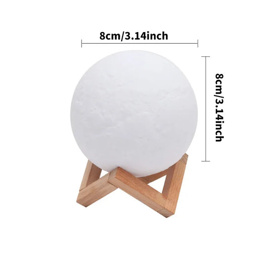 Light Up Your Life with the Moon: The 3D Print LED Night Light That’s Out of This World!