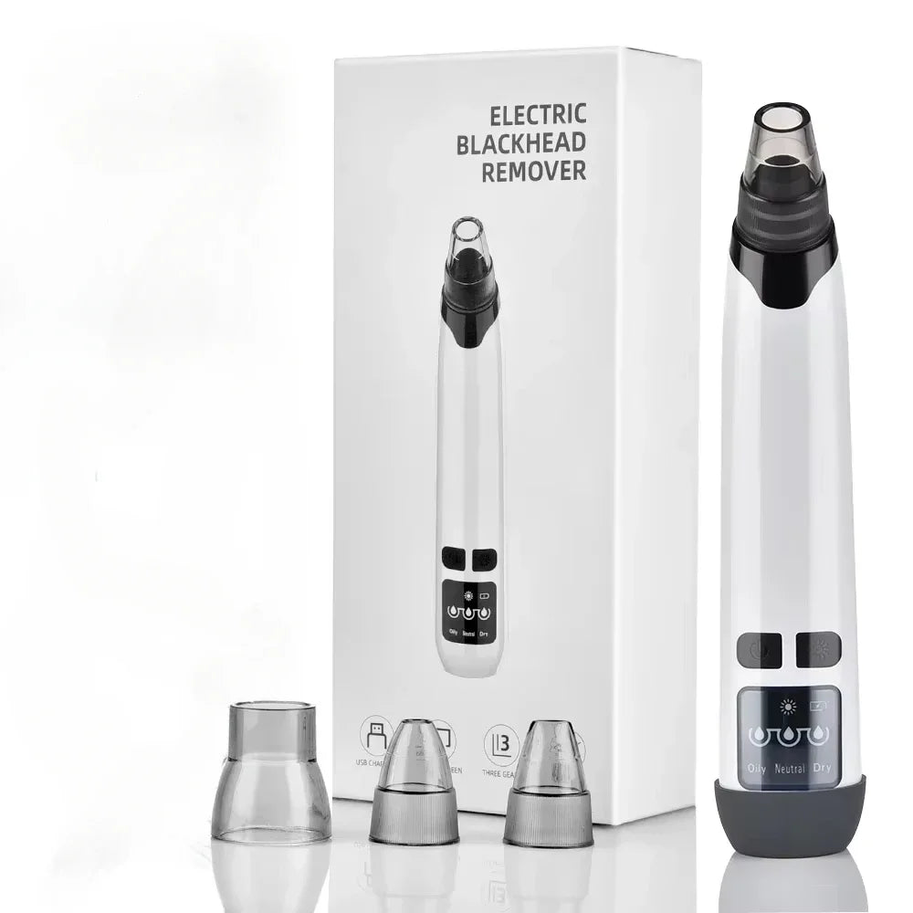 Revolutionize Your Skin Care Routine with Our Electric Blackhead Remover – USB Facial Pore Cleaner for Spotless Skin and Acne-Free Complexion!