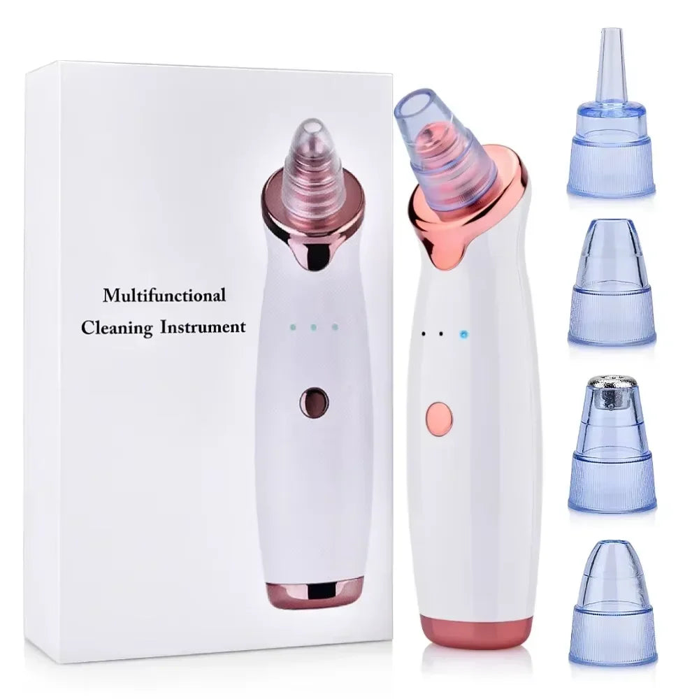 Revolutionize Your Skin Care Routine with Our Electric Blackhead Remover – USB Facial Pore Cleaner for Spotless Skin and Acne-Free Complexion!