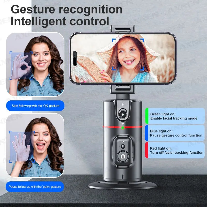 Capture Life in 360°: The Ultimate Gimbal Stabilizer for Your Selfie Game!