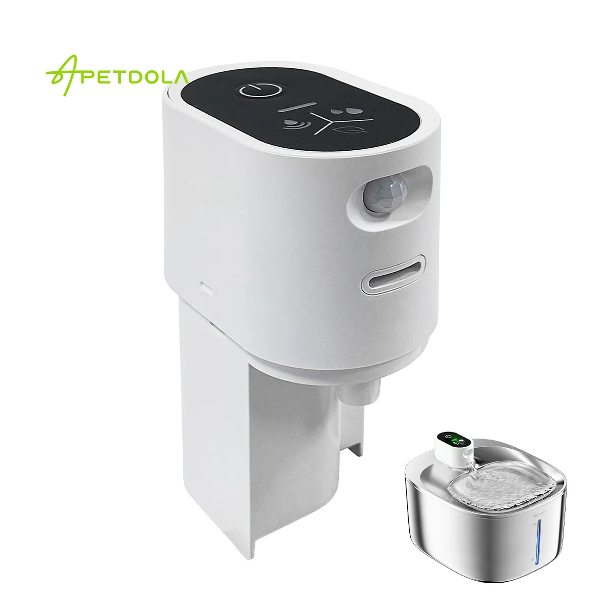 Smart Motion Sensor Switch for 4L Stainless Steel Cat Water Fountain - Enhance Your Pet's Hydration Experience with FS10PRO Accessory