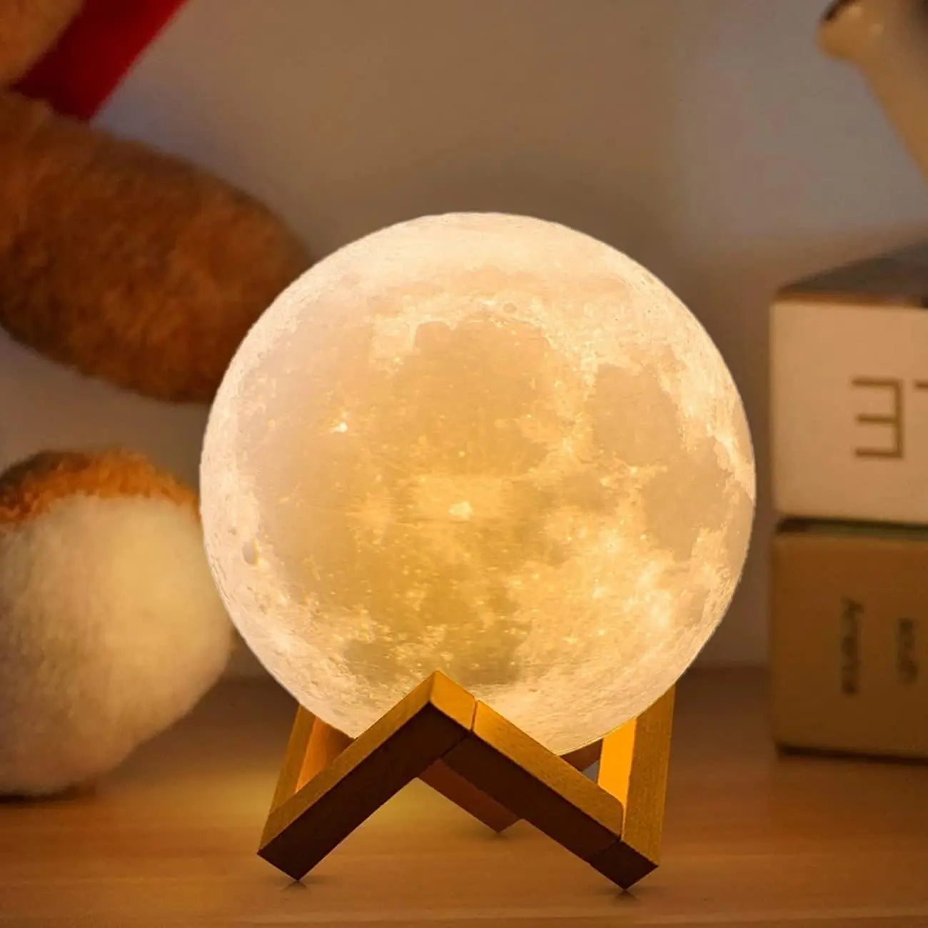 Light Up Your Life with the Moon: The 3D Print LED Night Light That’s Out of This World!