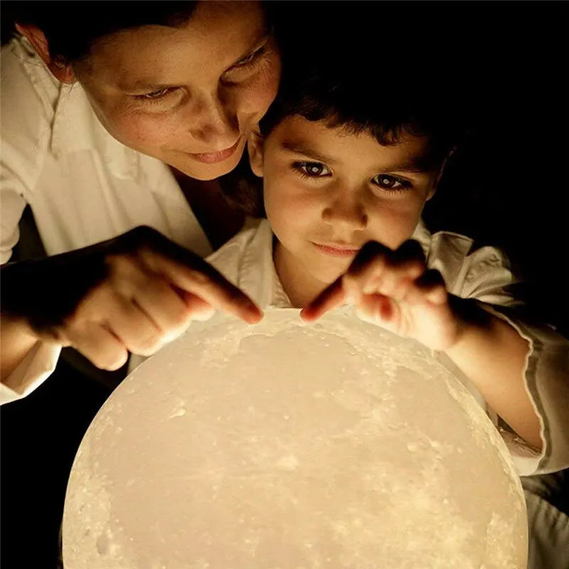 Light Up Your Life with the Moon: The 3D Print LED Night Light That’s Out of This World!