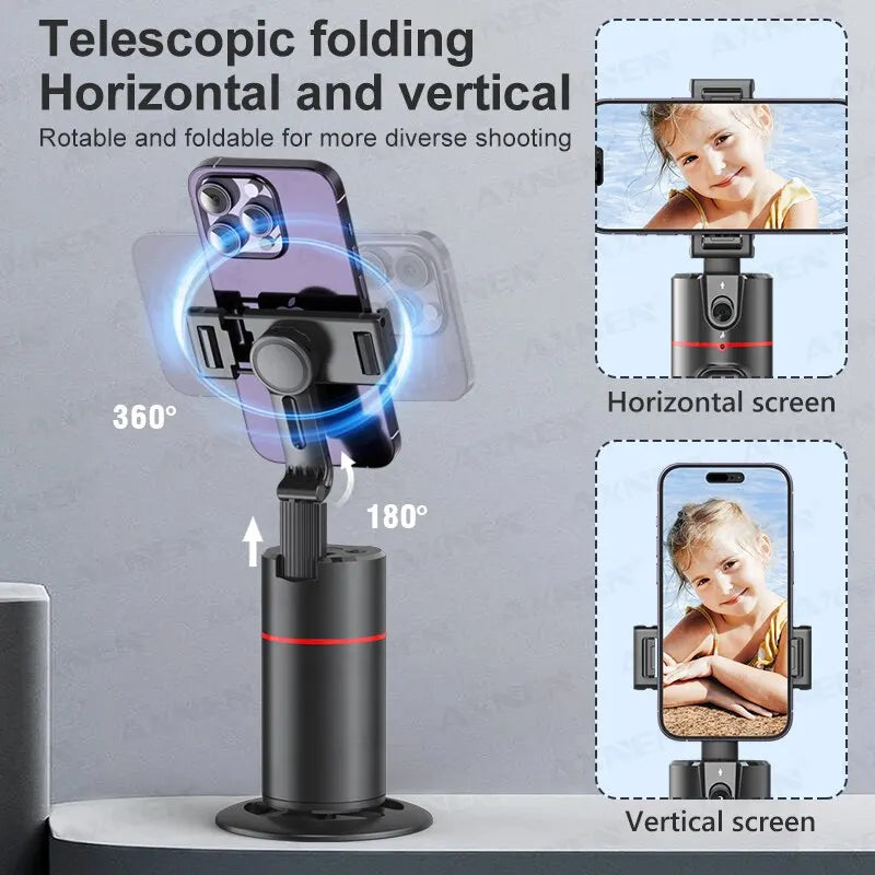 Capture Life in 360°: The Ultimate Gimbal Stabilizer for Your Selfie Game!