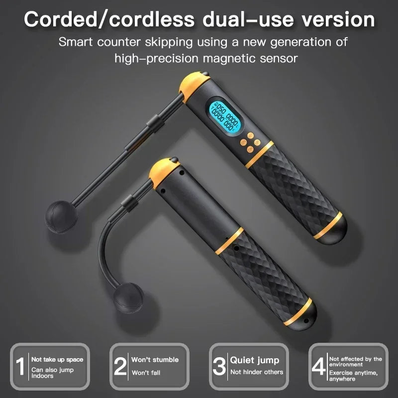 Get Fit & Laugh With Our 2-in-1 Multifun Jump Rope – Count Your Jumps and Calories While Having a Blast!