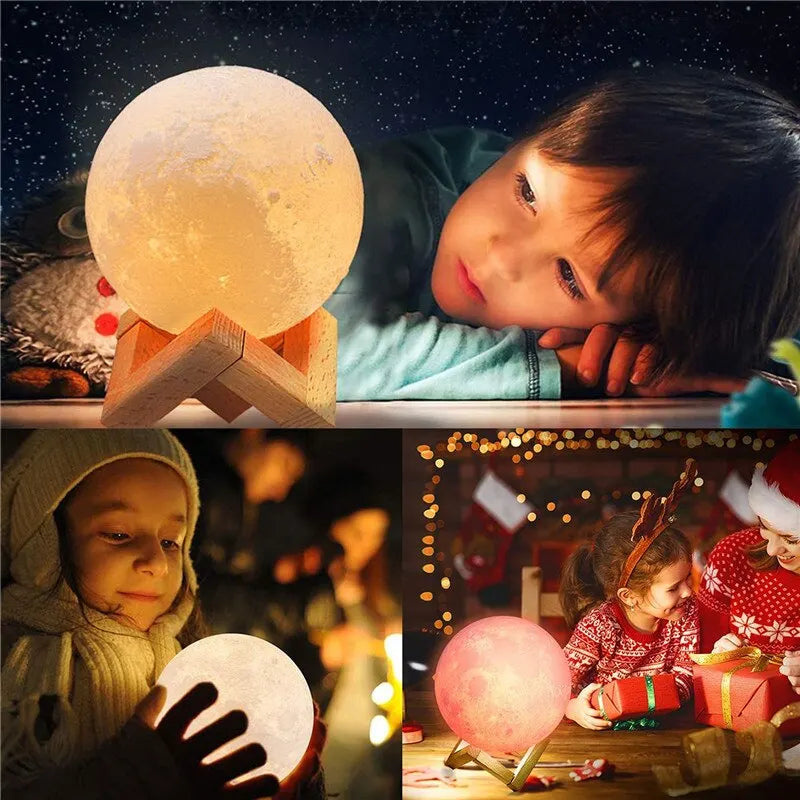 Light Up Your Life with the Moon: The 3D Print LED Night Light That’s Out of This World!